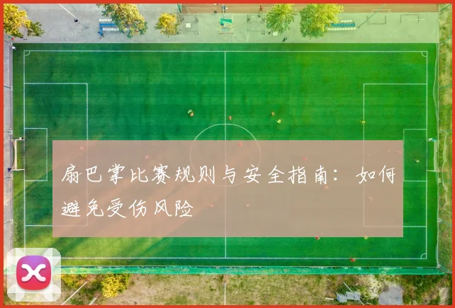 扇巴掌比赛规则与安全指南：如何避免受伤风险